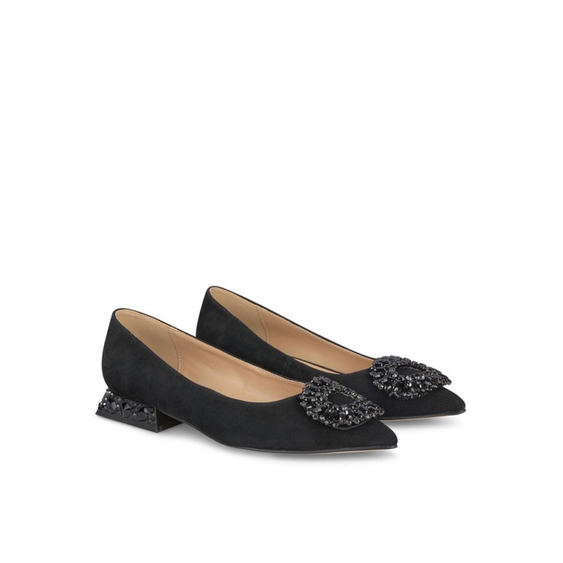 Ballerine Alma En Pena Circular Ornament Noir Femme | MUM-76188131